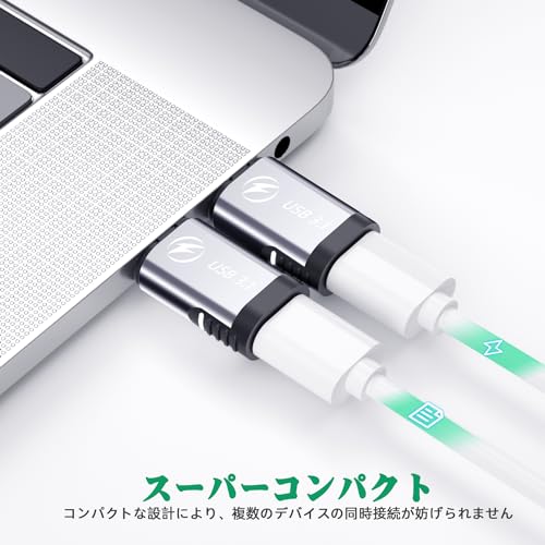 DuHeSin USB-C マグネットアダプター (24ピン/2個セット)