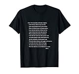 Romeo and Juliet Prologue William Shakespeare T-Shirt
