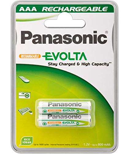 Preisvergleich Produktbild Panasonic Aaa Rechargeable Evolta 2 Units One Size