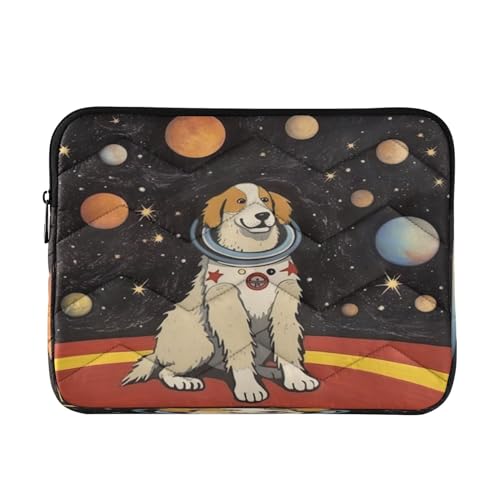Funda para Laptop Cute Space Dog 13-14 Pulgadas Impermeable miniatura 1