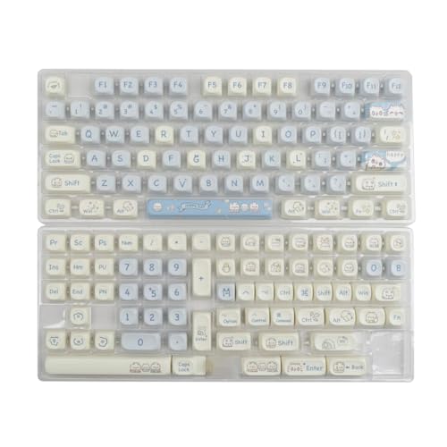 Touches PBT 144 touches profil MOA pour clavier mécanique 61 87 96 98
