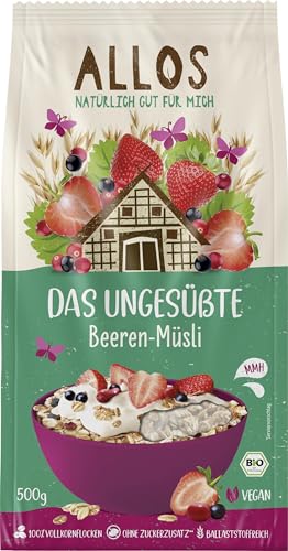 Allos Beeren-Müsli, ungesüßt (500 g) - Bio