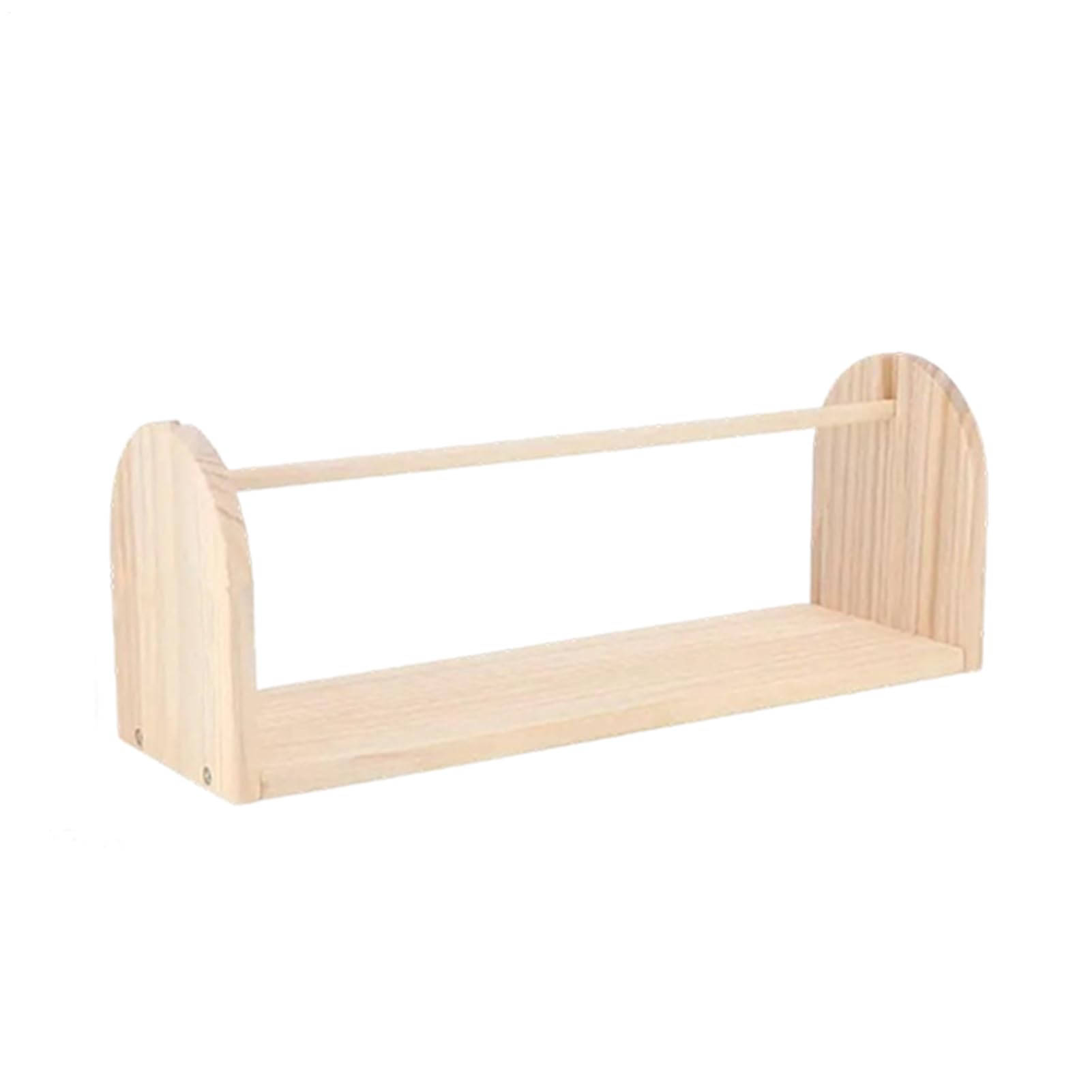 Soporte de almacenamiento de cinta de madera y organizador de tejer