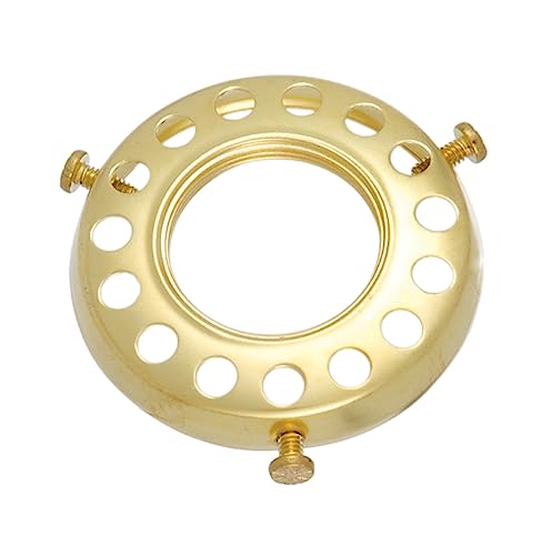 B&P Lamp® 2 1/4" Fitter, Screw-On, Uno-Type Shade Holder, Unfinished Brass