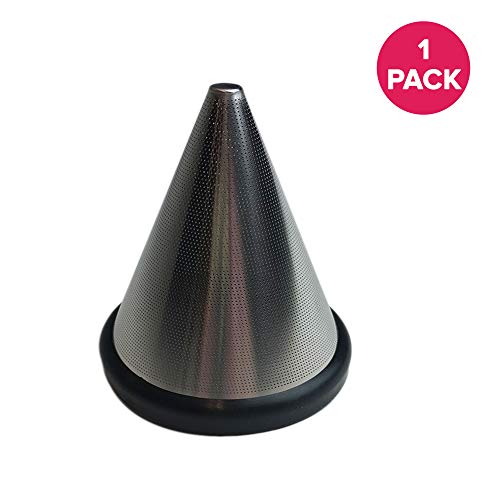 Think Crucial Washable & Reusable Stainless Steel Cone Coffee Filter Fits Chemex«-Brand 3