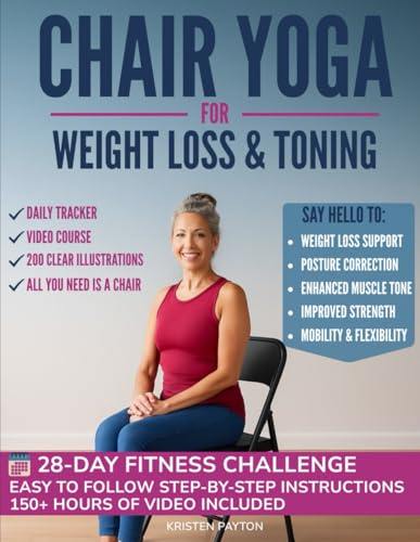 Chair Yoga for Weight Loss - 150+ Video Lessons