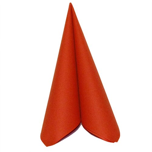 Servietten Terrakotta Tischdeko Hochzeitsdeko Servietten falten 40x40cm Cover