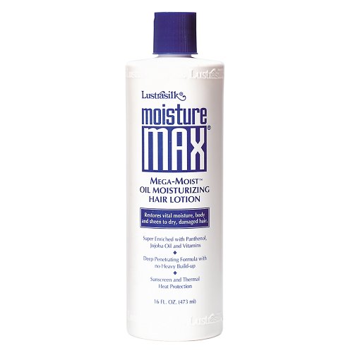 Lustrasilk Moisture Max Mega-Moist Oil Moisturizing Hair Lotion 473ml/16oz