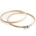 Caydo 12 Inch Embroidery Hoop Circle Cross Stitch Hoop Ring for Art Craft Handy Sewing