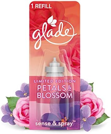 Glade Sense & Spray Diffuser Refills, Automatic Air Freshener Refills for Home, Pack of 3, Clean Linen, Packaging May Vary