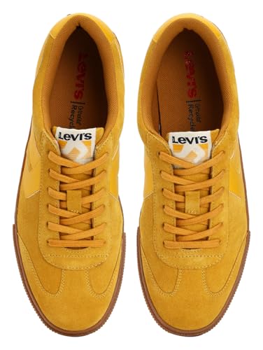 Image of Levi's Mens Low Key Levis Men Colourblocked Suede Sneakers
