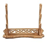 WANLIAN Sword Stand Solid Wood 1/2/3/4 Tier Sword Holder, Desktop Katana Sword Samurai Gladiator Swo