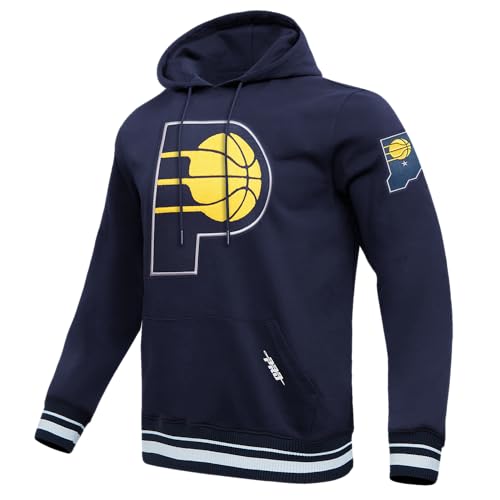 Image of Pro Standard Mens NBA Retro Classics Brushed Back French Terry Pull Over Hoodie