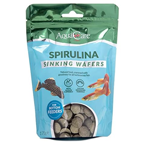 AquaCare Spirulina Wafers for Tropical Fish Cover
