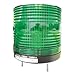 MS115L-BFF-G, Beacon Steady & Flash Light, 115mm Green Lens, 85dB Sound, Stud Mount, LED, 90-240V AC