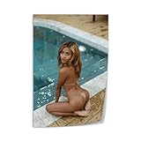 Pornstar Namy Asian Sexy Art Poster 3 Canvas Print Wall Art Decor Living Room Office Bedroom 08x12inch(20x30cm) Unframe-style