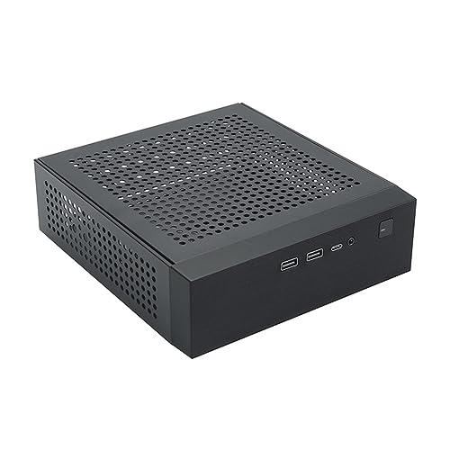 Mini case estilizado ITX gabinete compacto para escritorio, compacto, 21.2x19x6 cm miniatura 3