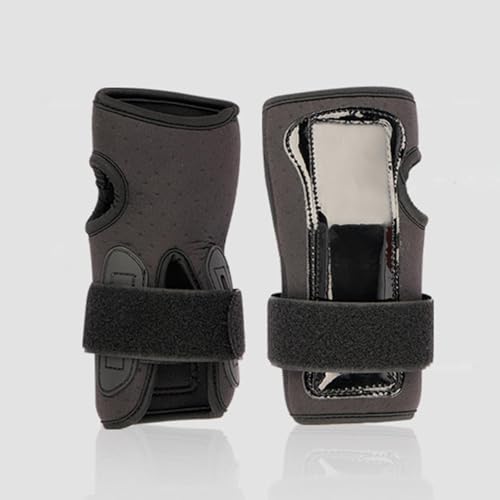 Muñequeras de esquí ajustables de neopreno con protección contra impactos 7