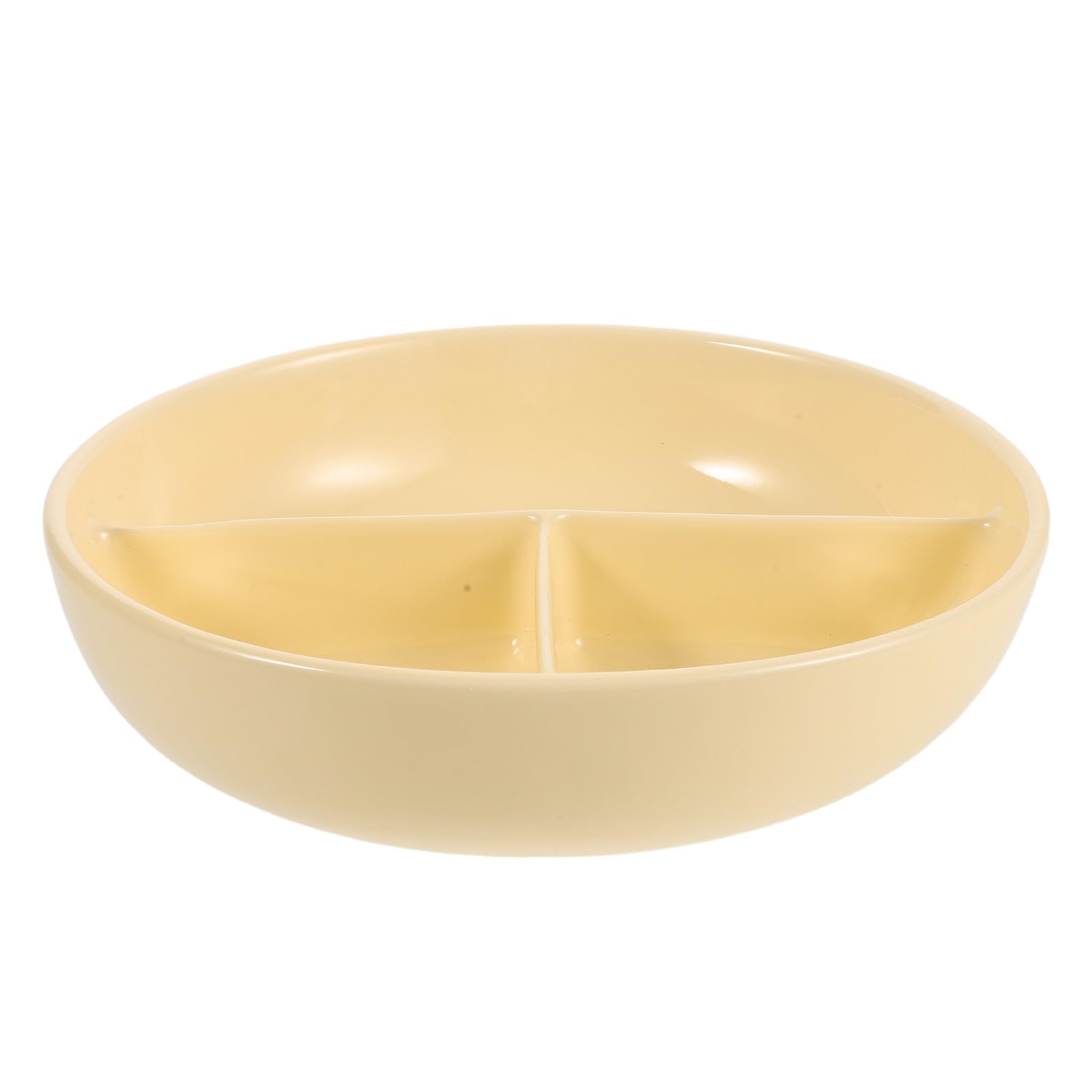 OSALADI Ceramiczna miska na płatki zbożowe, 3-częściowa porcelanowa miska