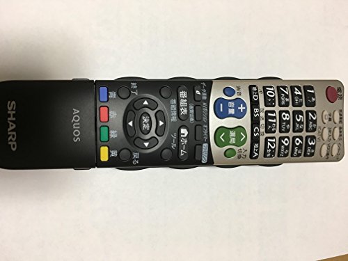 【中古】シャープ[SHARP]　オプション・消耗品　【0106380339】　液晶テレビ用　リモコン 41DnT7cfPBL.jpg