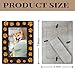WQXHN Pet Wood Picture Frame, Paw Print Design, Farmhouse Wooden Picture Frame Gift for Pet Lovers, Best Dog Ever, Memorial Dog, Best Cat Ever, Home Office Table Decor, Holds 4 x 6 Inch Photo