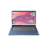 Lenovo Chromebook IdeaPad Slim 3 | 14' Full HD Display | Mediatek MT8186 | 4GB RAM | 64GB SSD | ARM Mali-G52 Grafik | Chrome OS | QWERTZ | blau