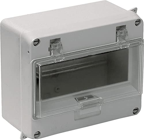 Solera 895 - Caja estanca para distribución.IP54,IK 07.Precintable. 8 elementos 160x135x70