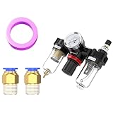 1 pz AC2000 separatore olio-acqua filtro essiccatore compressore d'aria valvola di regolazione della pressione sistema a tre componenti