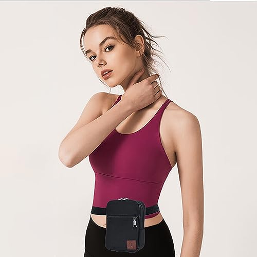 Image of LVYOUME Convertible Crossbody Bag for Men /Women,Adjustable Waist /Shoulder /Backpack with 2 /3 Strap,Everyday Essentials Carrier