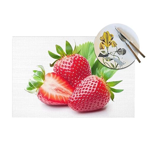 Set de table en PVC lavable et antidérapant haute protection thermique - 8