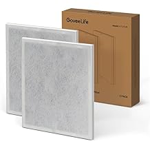 GoveeLife Air Purifier Replacement Filter for H7123101, 4 Layers of Defense, 2 Pack