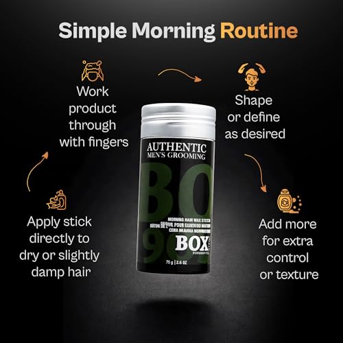 Morning Hair Wax Stick para cabello, 75 g miniatura 4