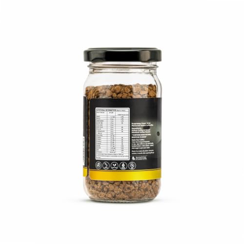 Image of Lazy Bean Espresso Instant Coffee | 100% Arabica Coffee | Medium Roast | Rich & Bold Espresso Style Flavour | Premium Instant Coffee Powder | Strong Aroma | Smooth Full-Bodied Cafe Style Coffee | 50g