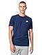 Nike Herren M Nsw Club Tee T shirt, Midnight Navy/White, XXL EU