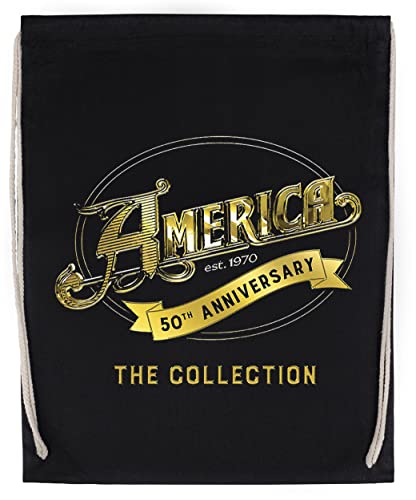 America 50th Anniversary Tour Bolsa de Deporte Con Cordón Negro Drawstring Sport Bag