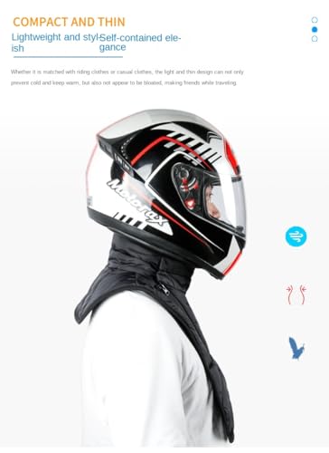Waterproof Neck Warmer Motorcycle Winter Thermal Neck Scarf Face Mask Windproof Cycling Balaclava for Men and Women4