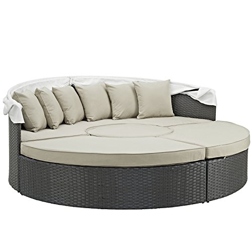 Luxury Outdoor Daybed with Canopy