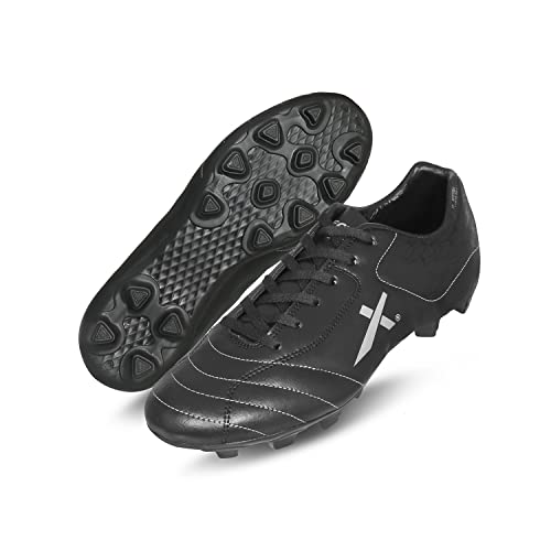 Image of Vector X Dynamic Football Shoes for Men Sports and Athletic Footwear with PVC Synthetic Leather Having EVA Insole Lightweight and Comfortable Soccer Shoe