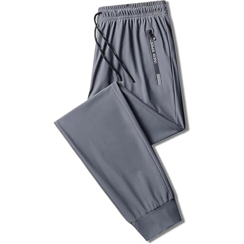 Deniluxe Glidepants - Unisex Quick Dry Pull-On Stretch Pants, Deniluxe Glide Pants Womens Quick Dry Pull-On Stretch Pants (US, Alpha, Medium, 5X-Large, Regular, Regular, 4XL, Dark Gray Banded Leg)