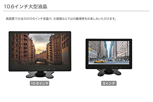 Amazon.co.jp: オンダッシュモニター 10.1インチ HDMI搭載 12V 24V