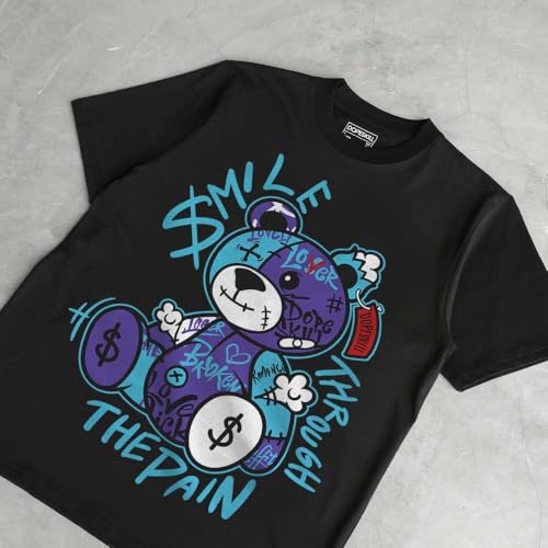 Image of DopeSkill Graphic Tee Streetwear Hip Hop Hypebeast Street Style Unisex T-Shirt Sneaker Colour Matching Shirts Cute Graphic