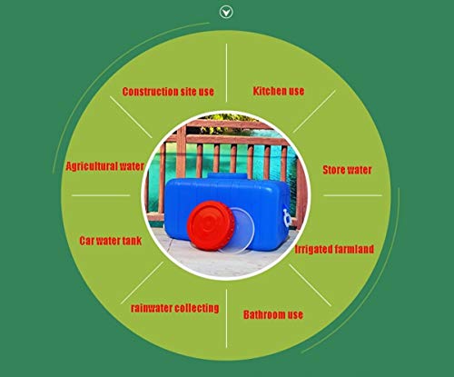 Réservoir d'eau horizontal de grande capacité pour camping et activités outdoor