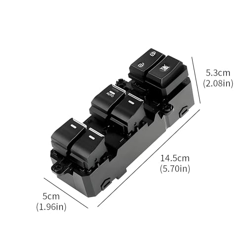 Interrupteur de fenêtre 93570-D30004X robuste pour commande lève-vitre Tucson - 2