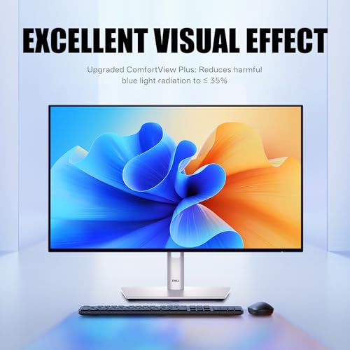 Image of Dell UltraSharp U2424H Monitor - 24 Inch, Full HD (1080p) 1920 x 1080 at 120 Hz, 16:9 IPS, Computer Monitor Screen with DisplayPort, Type-C, and USB-C Cables - 1 Pack (New)