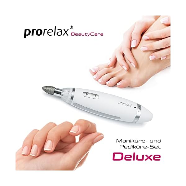prorelax Maniküre- / Pediküre-Set DELUXE | Für Damen und Herren | Professionelle Hand- und Fußpflege für Zuhause und… – Bild 8