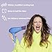 Flower Beauty Ionic Pro Dryer - Lightweight & Powerful Professional Dryer for Fast, Energy-Efficient Hair Drying - Adjustable Airflow & Two Heat Settings - For All Hair Types