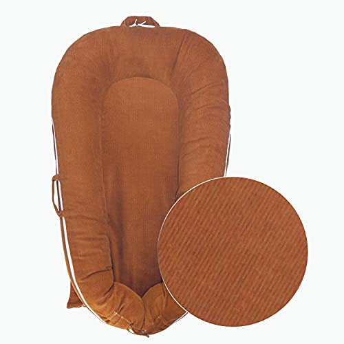 Image of NoomiNest Baby Lounger Extra Cover for DockATot Deluxe (Rust Brown)
