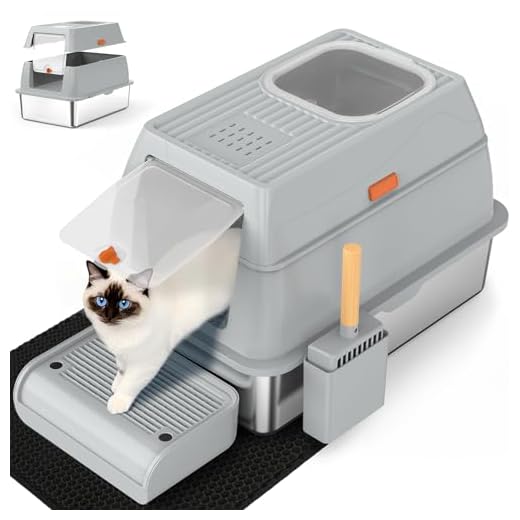 SZEE XL Stainless Steel Litter Box