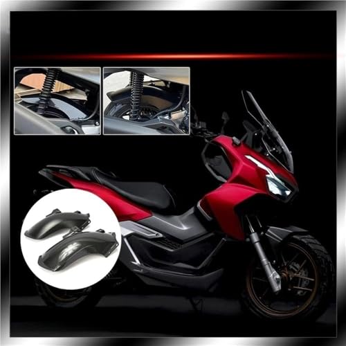 Kit garde-boue arrière robuste en ABS noir pour moto ADV 160 et motocross