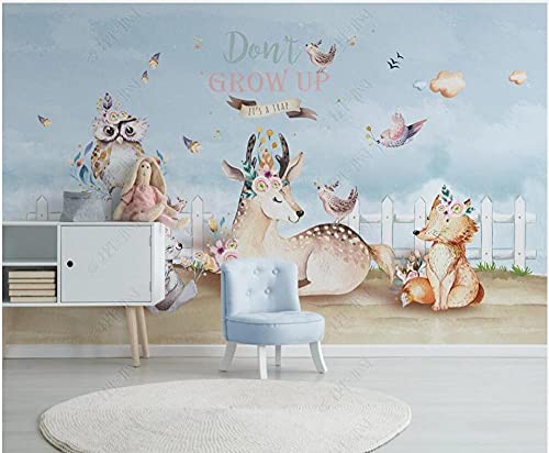 Papier peint personnalisé 3d : transformez un mur blanc en décor mignon - 3